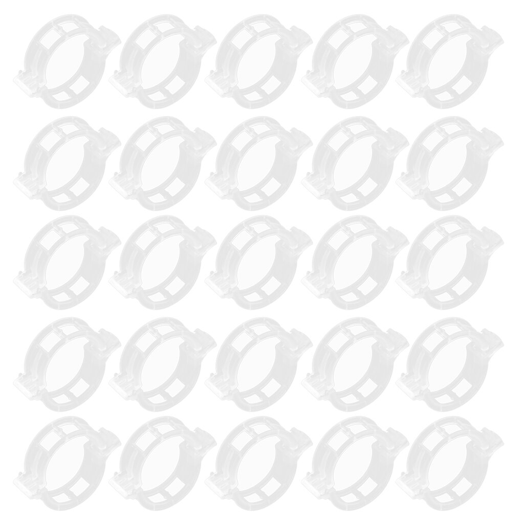 100Pcs Plastic Plant Clips, Tomato Stem Clips For Garden Gardening Tool