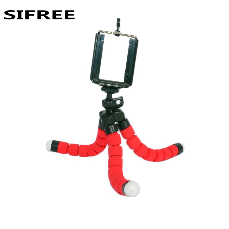 SIFREE Octopus-styling mini telefoon Statief Beugel Selfie Stand Mount Houder Monopod Telefoon Houder Voor Tablet Digitale Camera telefoon