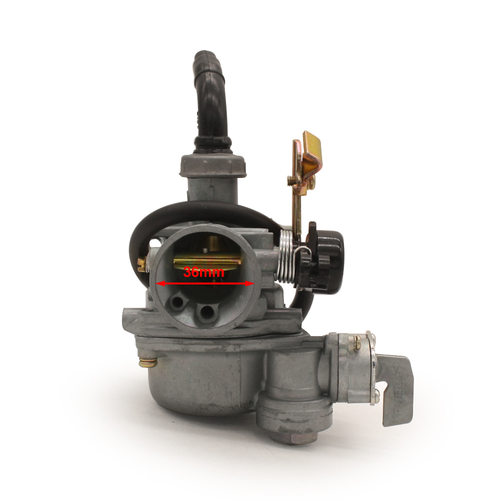 Runtong gaźnika PZ19 dławik kablowy z kurek paliwa 50cc 70cc 90cc 110cc 125cc motocross