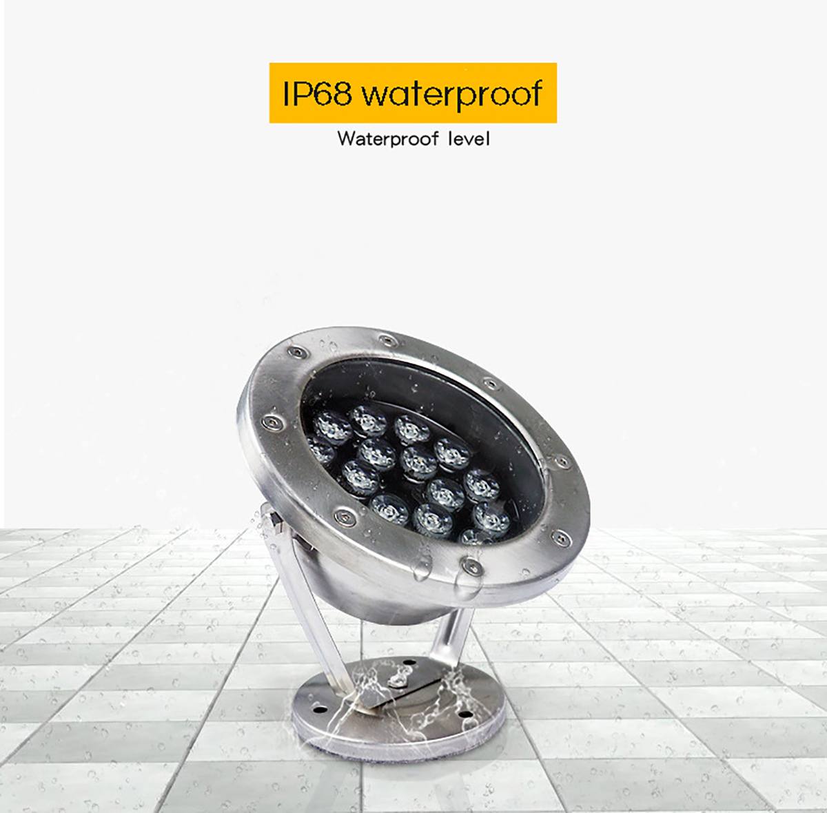 3W 6W 12W IP68 Led Onderwater Licht Rgb Outdoor Waterdichte Kleurrijke Water Spotlight Zwembad Licht Fontein licht