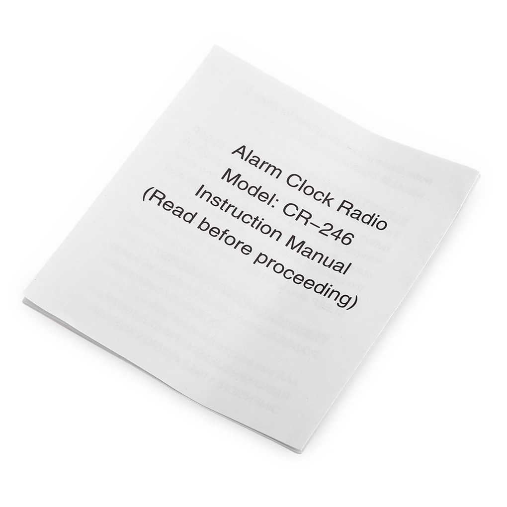 Digital LED Alarm Clock Radio Modern Red LED Time Display Clock FM Radio Dual Alarm Buzzer Snooze Sleep Radio AC EU Plug