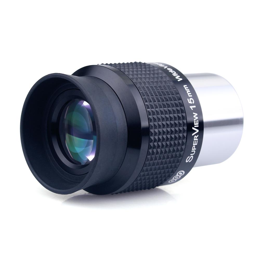 SVBONY GSO 1.25 "Super view 15 mm gran angular 68 grados ocular GSO 1.25inch Super View ocular-15 mm # SV15