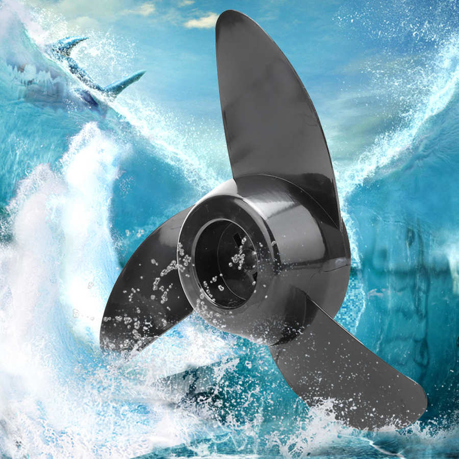 Buitenboordmotor Propeller 12v24v Dikker Plastic Elektrische Boegschroef Montage Buitenboordmotor Propeller Elektrische Boegschroef Accessoire