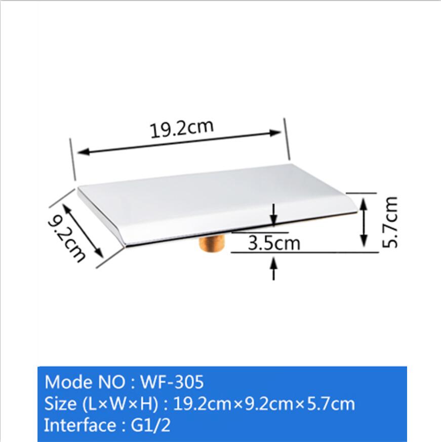 Mitigeur de robinet cascade | Baignoire froide et chaude de Style rond classique, robinet de commande de commutateur en laiton pour baignoire robinet douche: WF-305