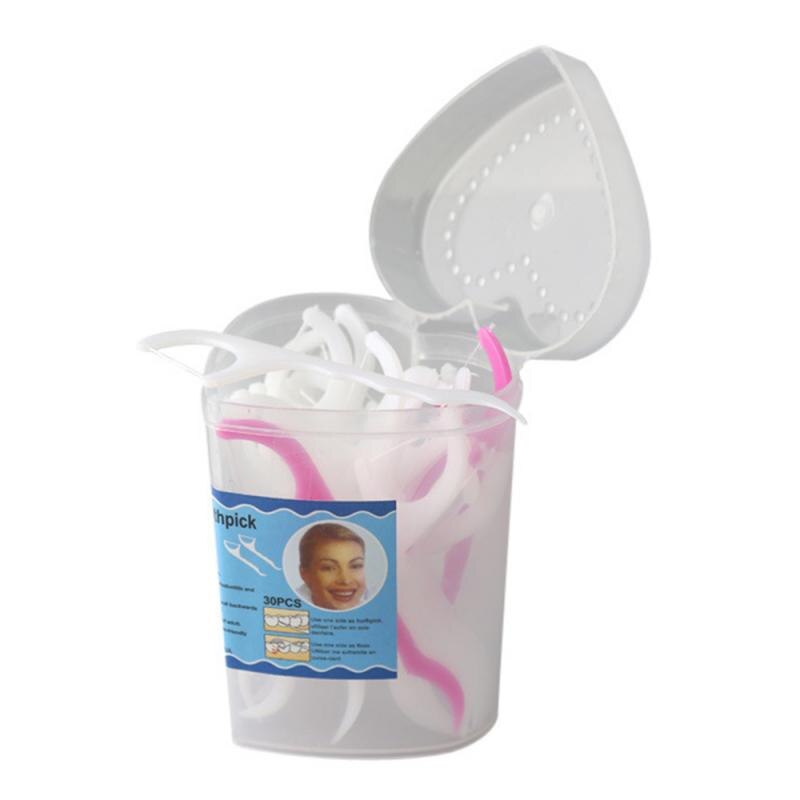 Hilo Dental Personal de 40 piezas, suministros de higiene para la salud, carrete, palillo de dientes, limpiador bucal: Otros