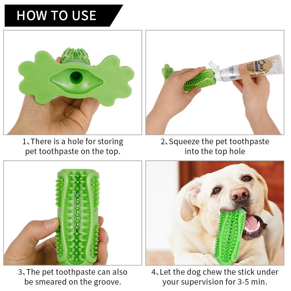 Dog Chew Toys Toothbrush Stick Teeth Cleaning Toy Dog Pet Toothbrushes Brushing Stick Pet Dog Supplies Puppy Popular Toys