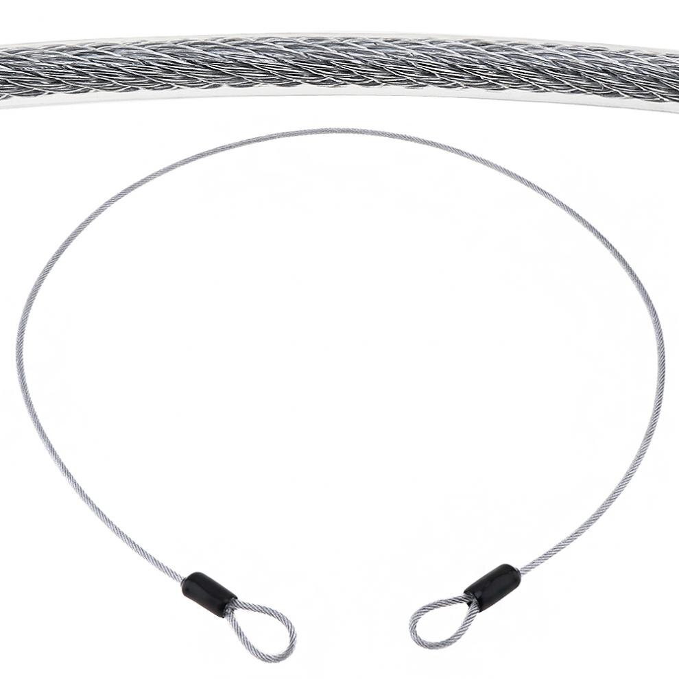 100cm Durable Stainless Steel Bike Lock Wire Rope with Multiple Uses and High Strength for Motorcycle / Electric Bicycle