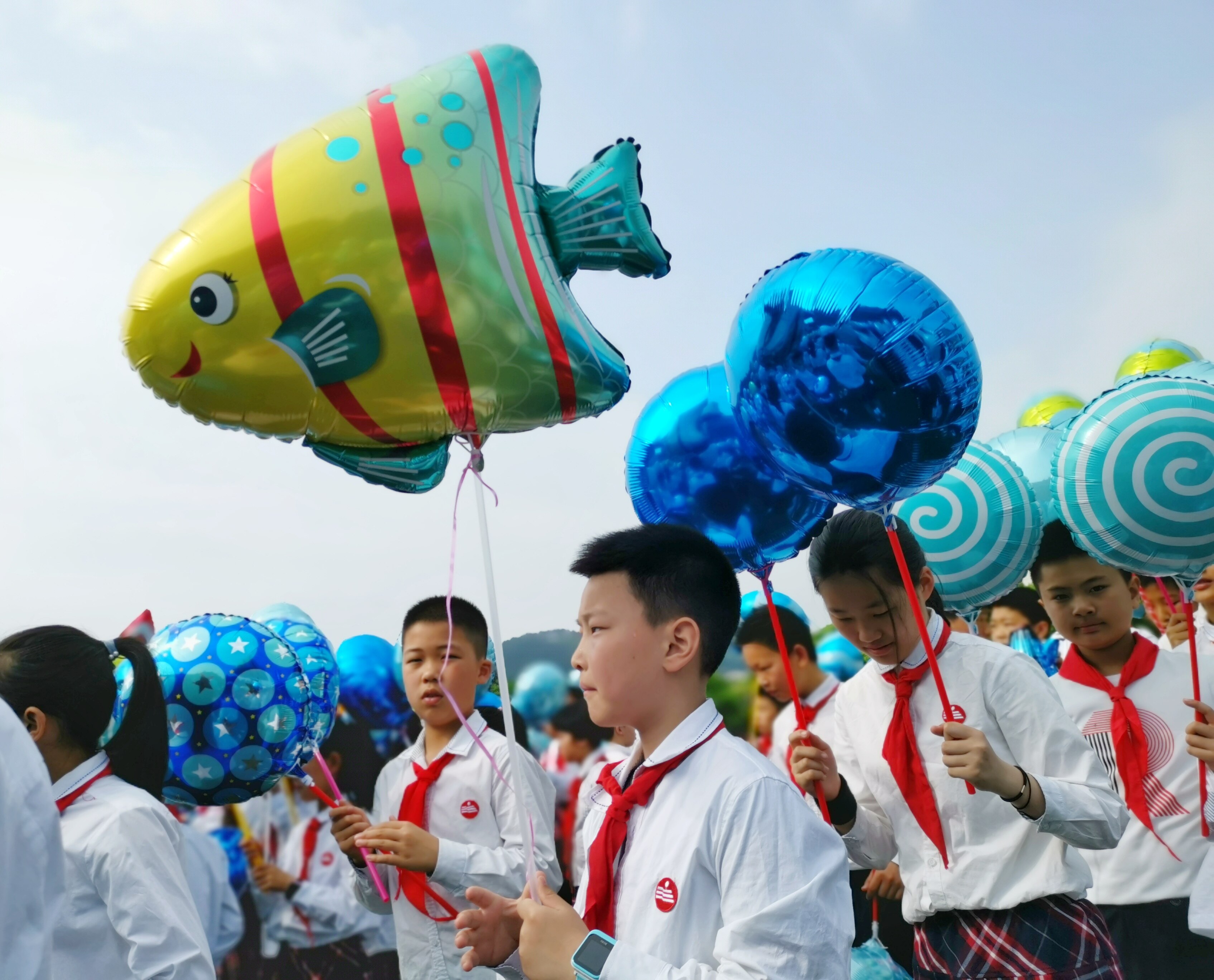 1 stk dyr folie balloner fødselsdagsdekorationer børn ocean fisk globos oppustelige legetøj baby shower animal party ballon