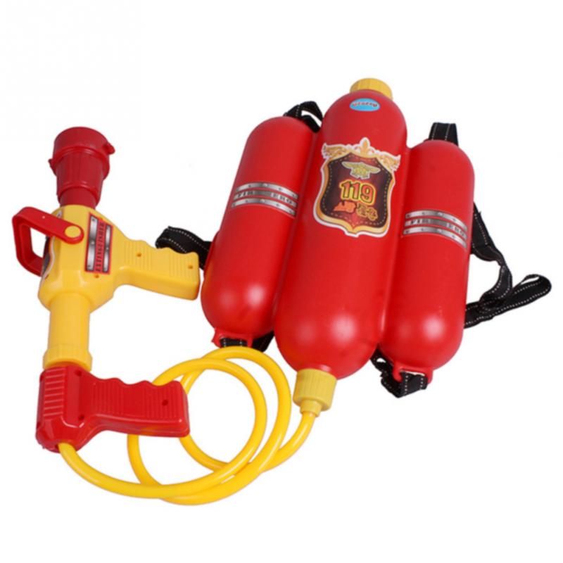 Wasser Sommer freundlicher Requisiten Strand freundlicher draussen Feuerwehrmann Spielzeug dauerhaft rot Spritzgerät Kunststoff Squirter