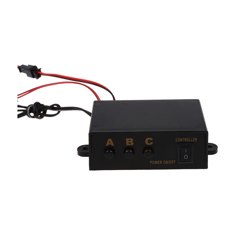 3 standen 22 led stroboscoop achterlicht knipperend wit