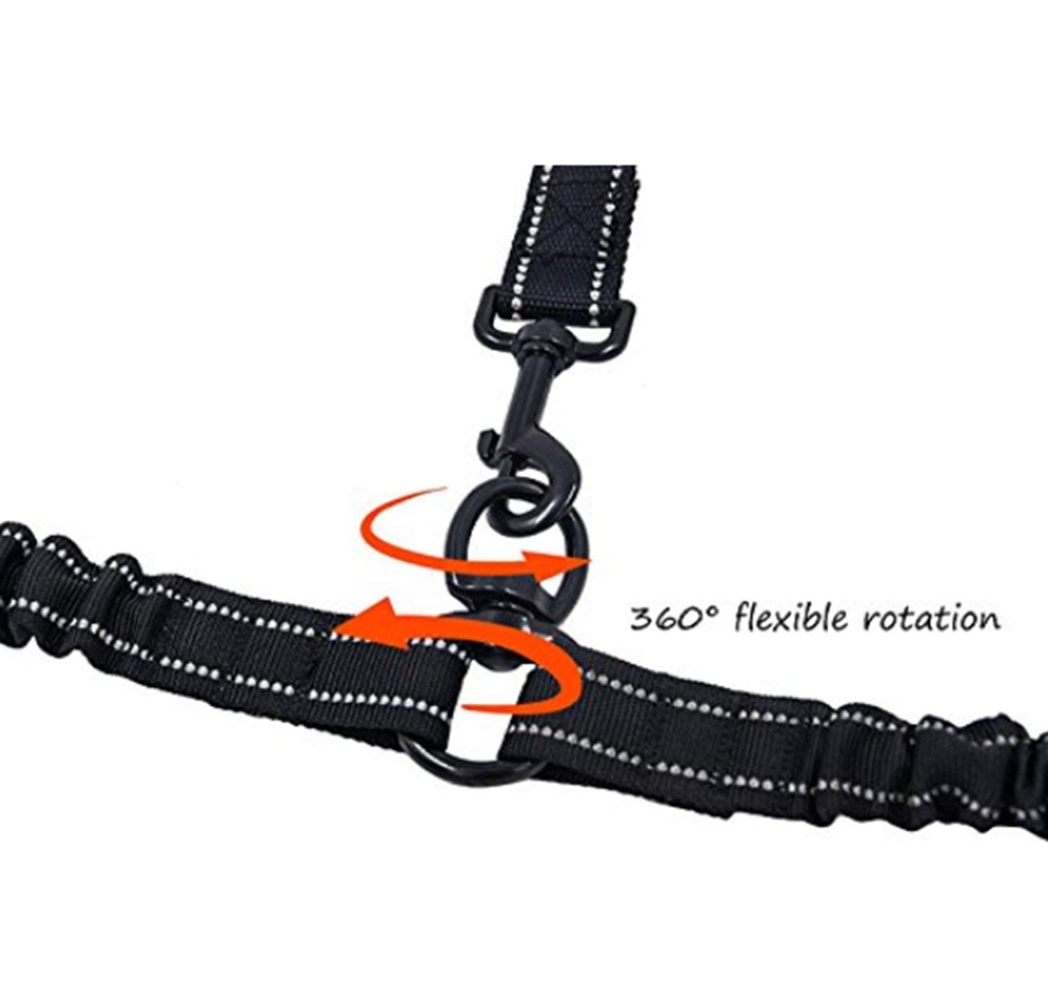 Dubbele Hondenriem Geen Wirwar 2 Honden Leash met Gevoerde Handvat Bungee Dual Honden Leash voor 2 Honden Training Wandelen riemen