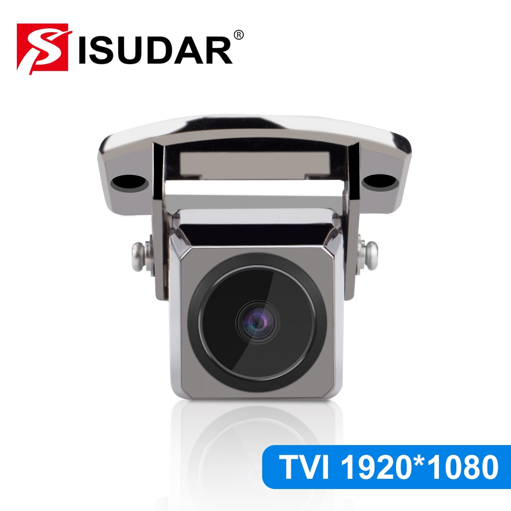 Isudar-reproductor de DVD serie H53, solo compatible Cámara de visión trasera para aparcamiento, videocámara TVI de aleación de titanio, 1920x1080P, impermeable, antibloqueante
