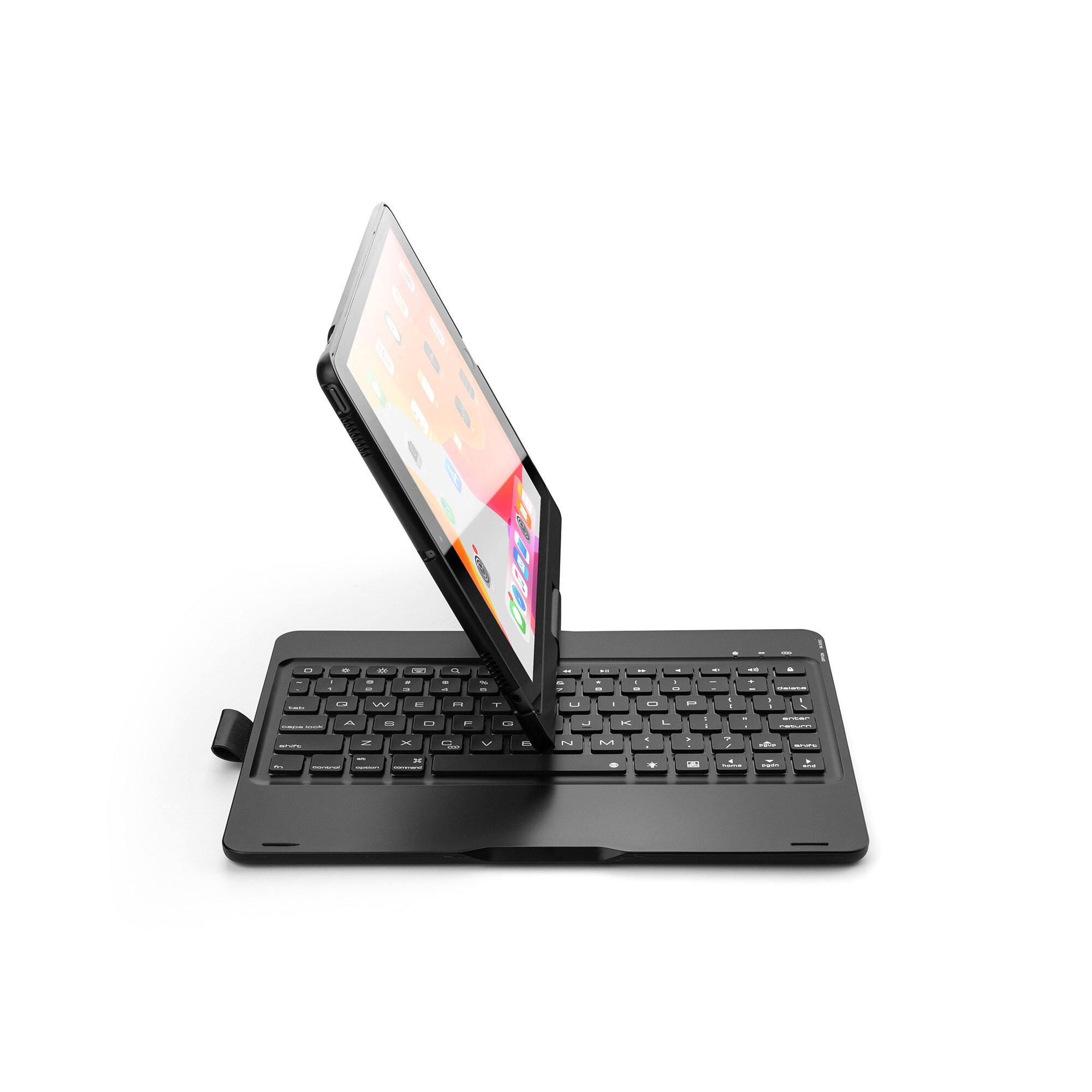 Wireless Bluetooth Keyboard Cover for ipad air12 pro9.7‘’ ipad9.7‘’ Ultra thin light-emitting 360rotate Ultra thin keyboard