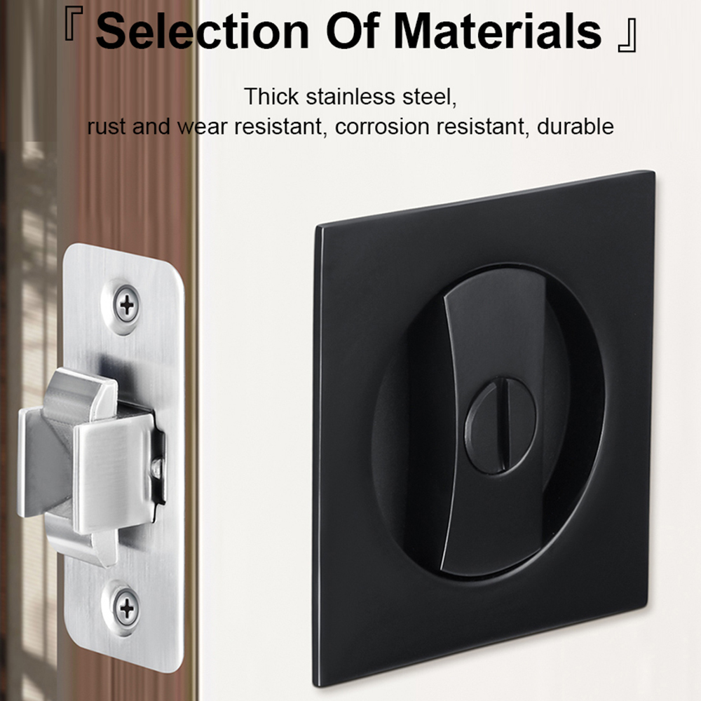 Door Lock Built-In Door Lock Handle Invisible Indoor Sliding Door Lock Can Be Used For Door Lock Handle