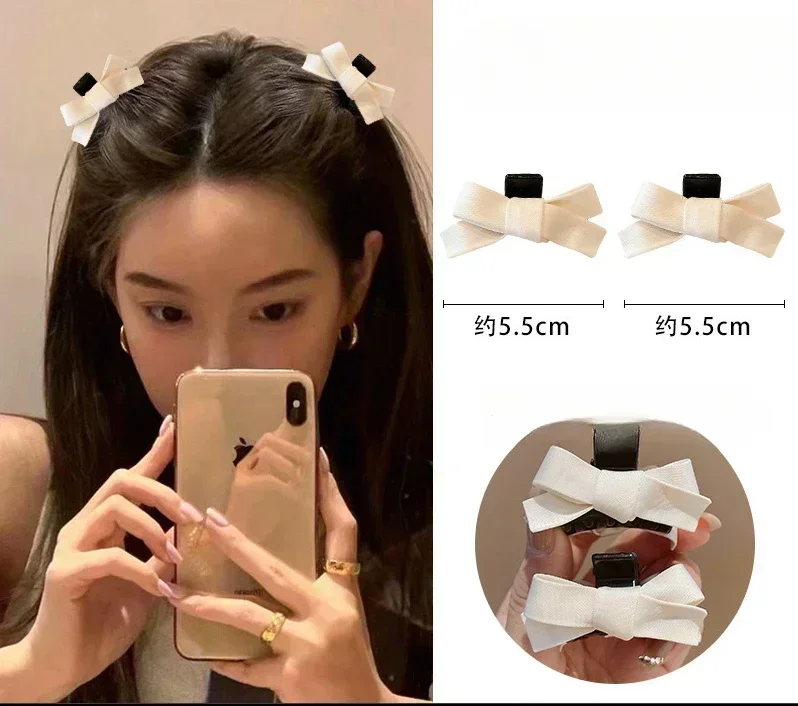 Zwarte Rode Strik Kleine Haarklauw Zoete Prinses Fluwelen Vlek Strik Haarclip Klauw Klem Hoofddeksels Meisjes Vrouwen Koreaanse Haar Styling Tool: Paars