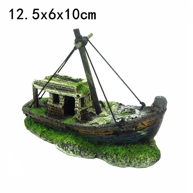 Aquariumdecoratie scheepswrak thema aquariumdecoratie piratenemmerdecoratie aquarium aquariumdecoratie schuilplaats: 7