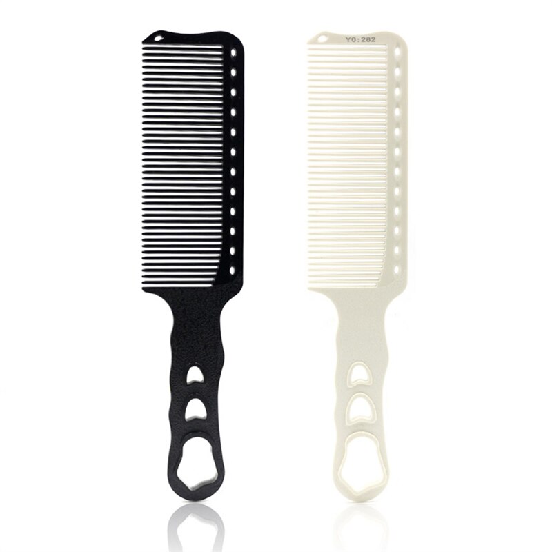 Pro 1 stuks antistatische kapperskam voor het knippen van haar, hars, hittebestendige tondeuse, kapperskam voor mannen, duurzaam en