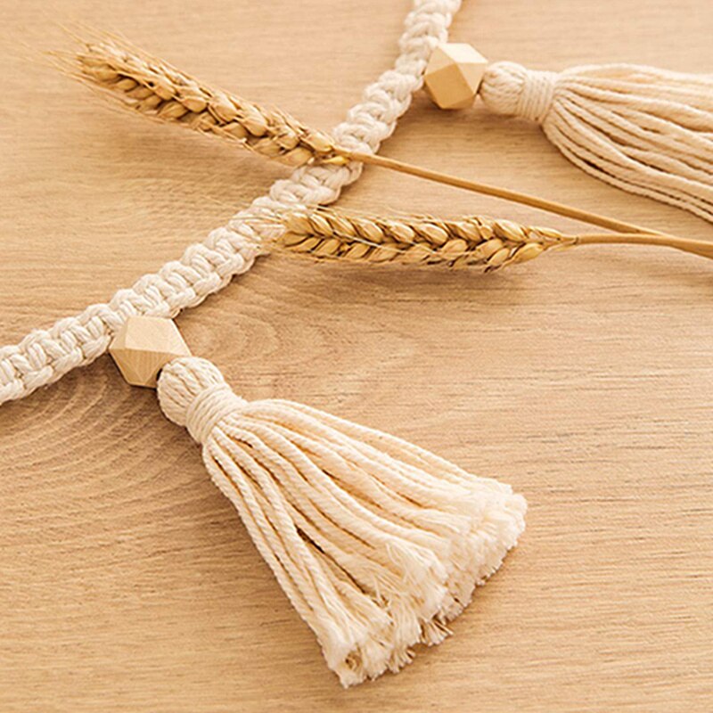 INS Nordic Style Tassel Garland String Kids Room Decor Bumper for Newborns Wall Hanging Ornaments Baby Shower Party Banner