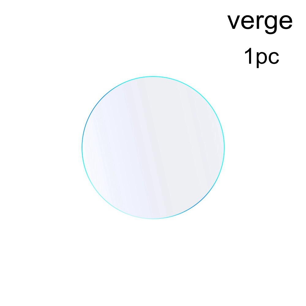 2.5d curvado vidro temperado hd protetores de tela protetores de filmes protetores guarda para huami amazfit ritmo stratos verge lite: 1pc verge