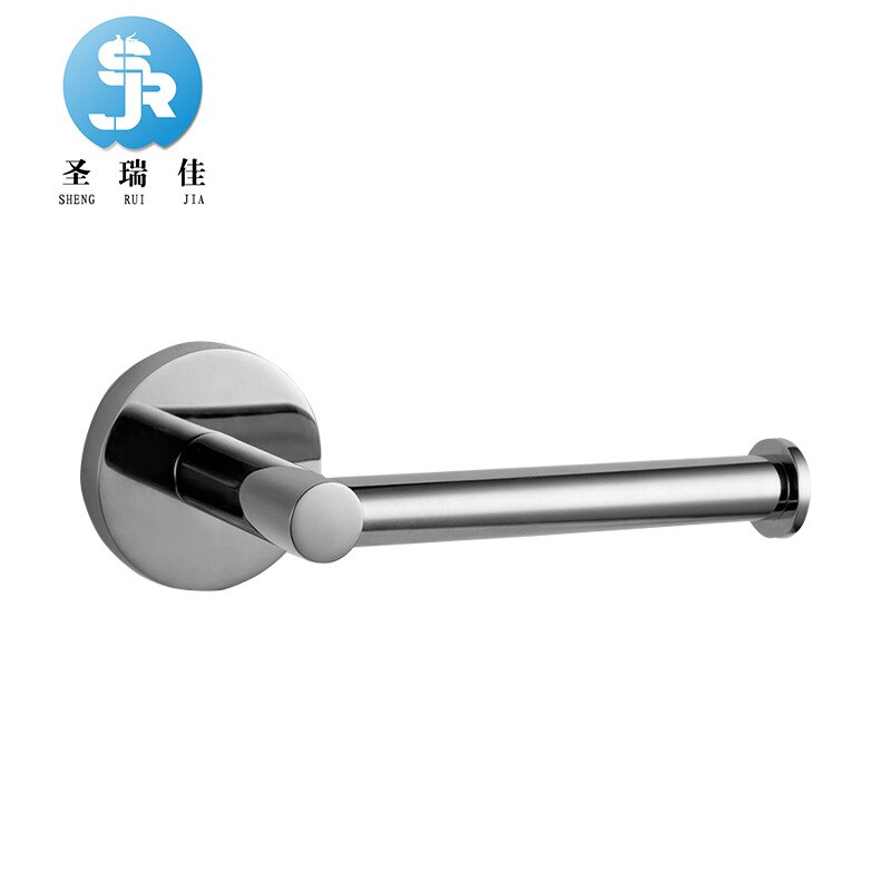 Shengruijia Edelstahl Papier Handtuch Haken Einfache Wc runde Sitz Rolle Stand Sanitär Ware Kreative Wc Papier Halfter Cros