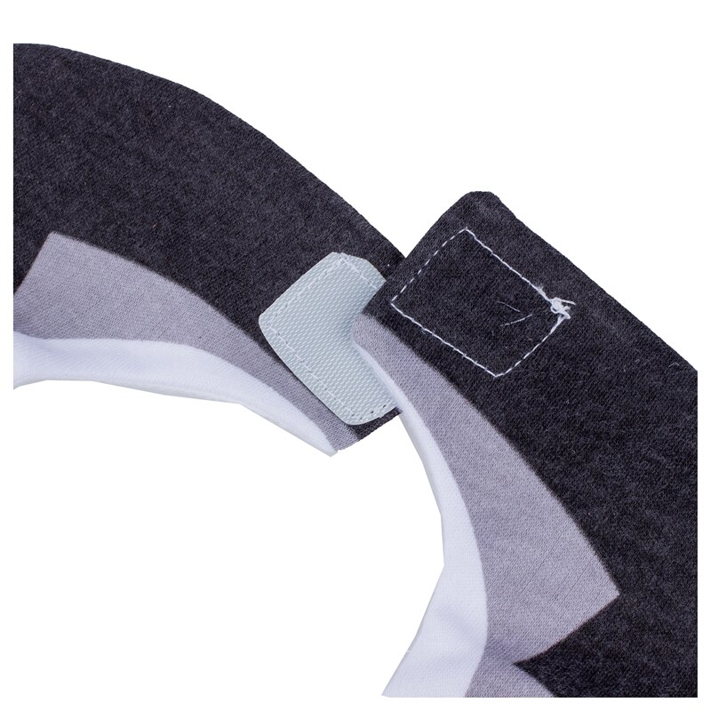 Czarny ładny palenie maluch odżywianie śliniak dla dzieci