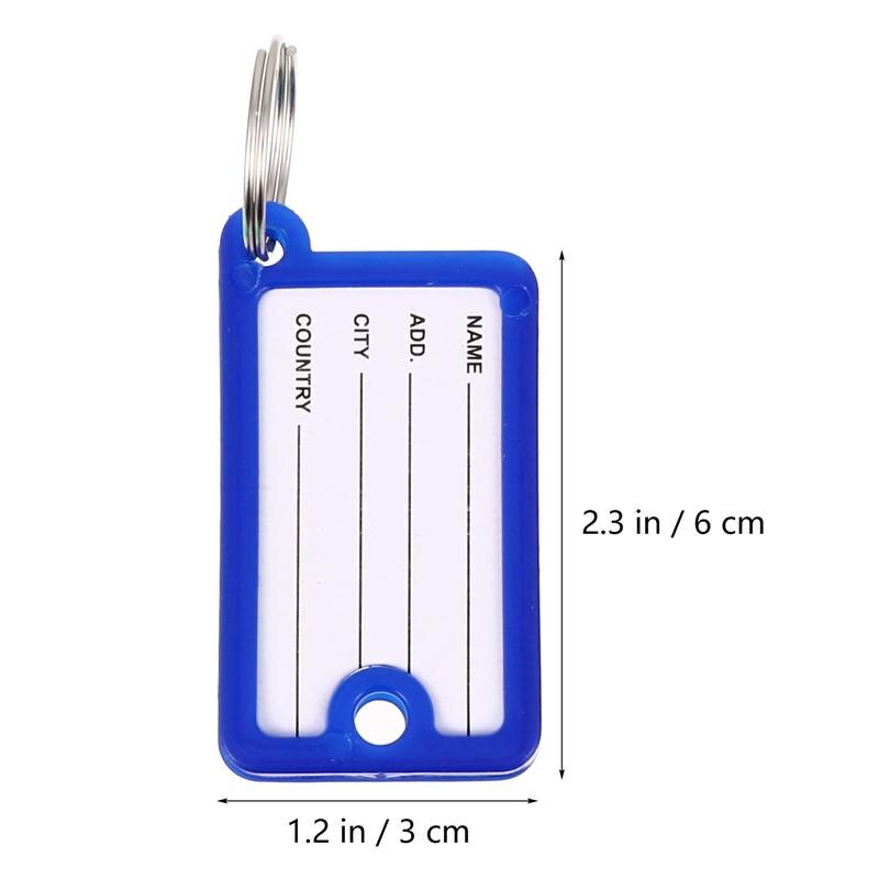 100PCS Key Tag Multi-functional Key Label Portable... – Grandado