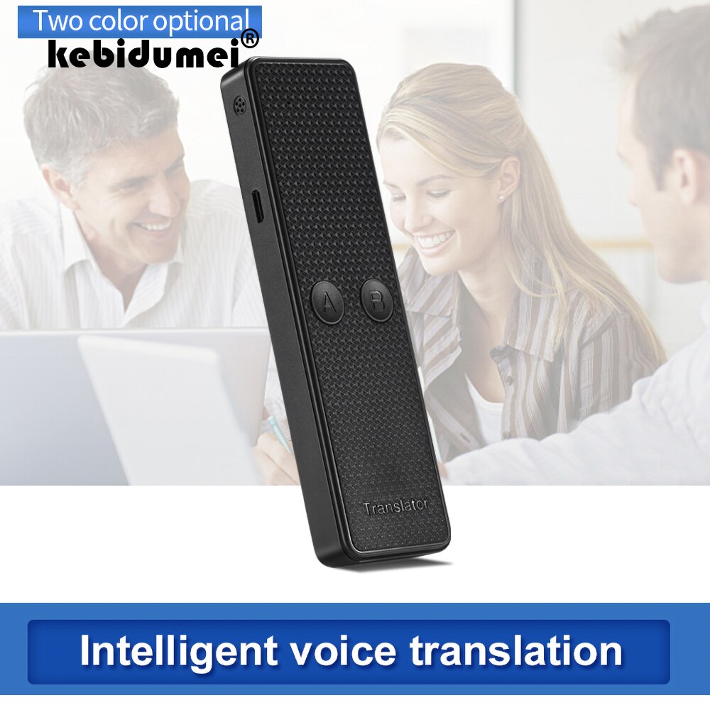 K6 3 In 1 Voice/Text/Photographic Bluetooth Language Translator Instant Translation Support 60+ Languages For IPhone & Android