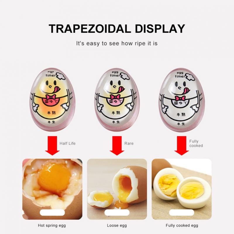 1pcs Egg Boiled Timer Gadgets For Decor Utensils Kitchen Timer Things All Accessories Candy Bar Cooking Yummy Alarm Decoration
