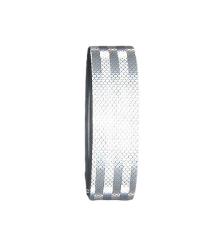 5CM*45M High Light Road Traffic Truck Van Construction Site Floor Self-adhesive Night Fluorescent Reflective Warning Tape: White