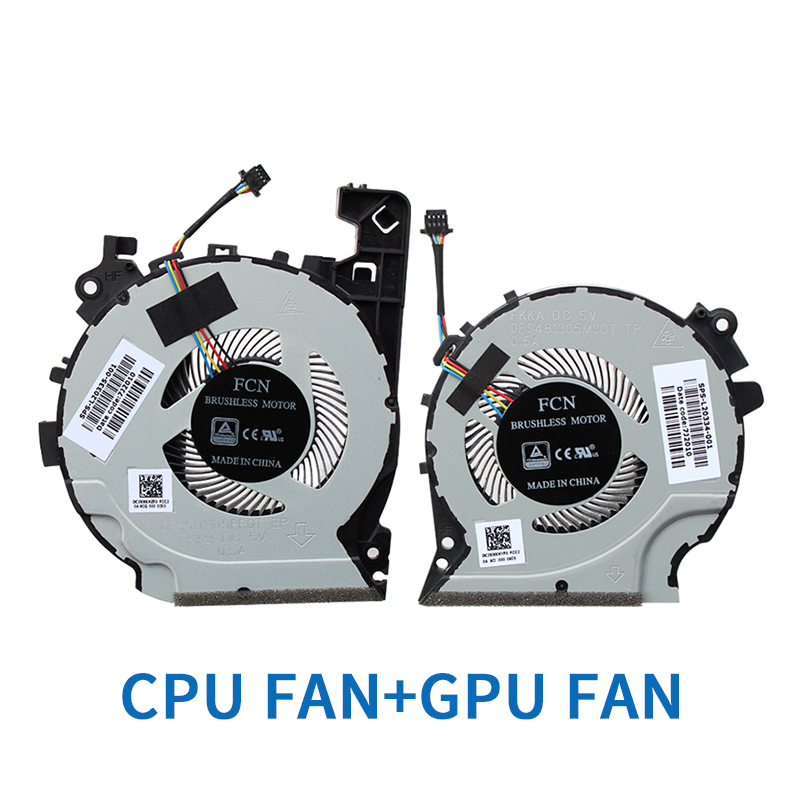 Ventola CPU Cooling Fan Compatibile Per HP 15-ay038nl E Simili – 4 Pin, Ricambio 813946-001