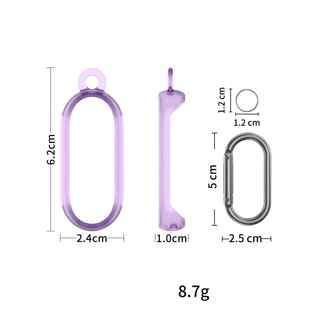 Voor plaud notepin ai pc beschermhoes valbestendige harde hoes transparante eenvoudige hoes zachte schaal