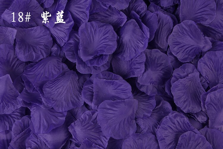 BlacklakeGirls Newest 2000 Pcs Wedding Flowers Petals Blume Rosen Artificial Rose Petals Silk Flower Accessories Pétalos De Tela: 2000Pcs18