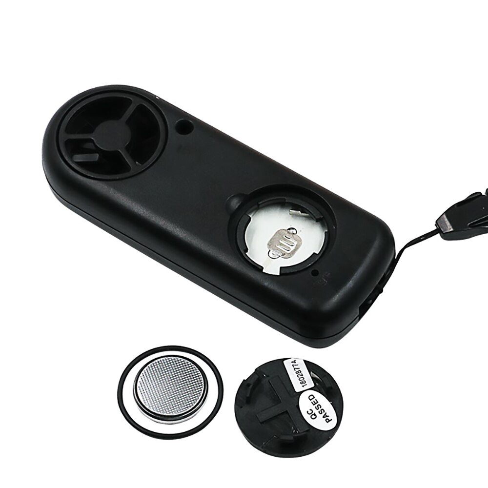Mini Digital Anemometer LCD Handheld Air Flow Tester Wind Speed Meter Air Anemometer Measuring Wind Speed Temperature Gauge
