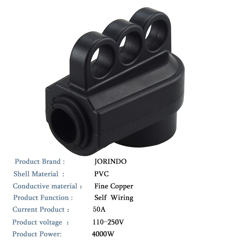 [Nema 14-50R] 50 Amp Heavy Duty RV EV Replacement Socket, Nema 14-50R Female, 50AMP Replacement Power Plug Assembly