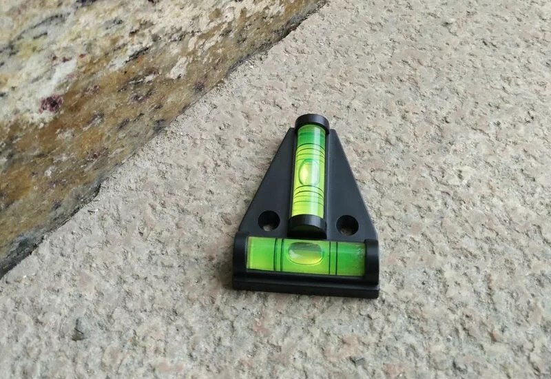 Triangular Spirit Level T-Type Spirit Level Bubble Shell Motorhome Truck B... – Vicedeal