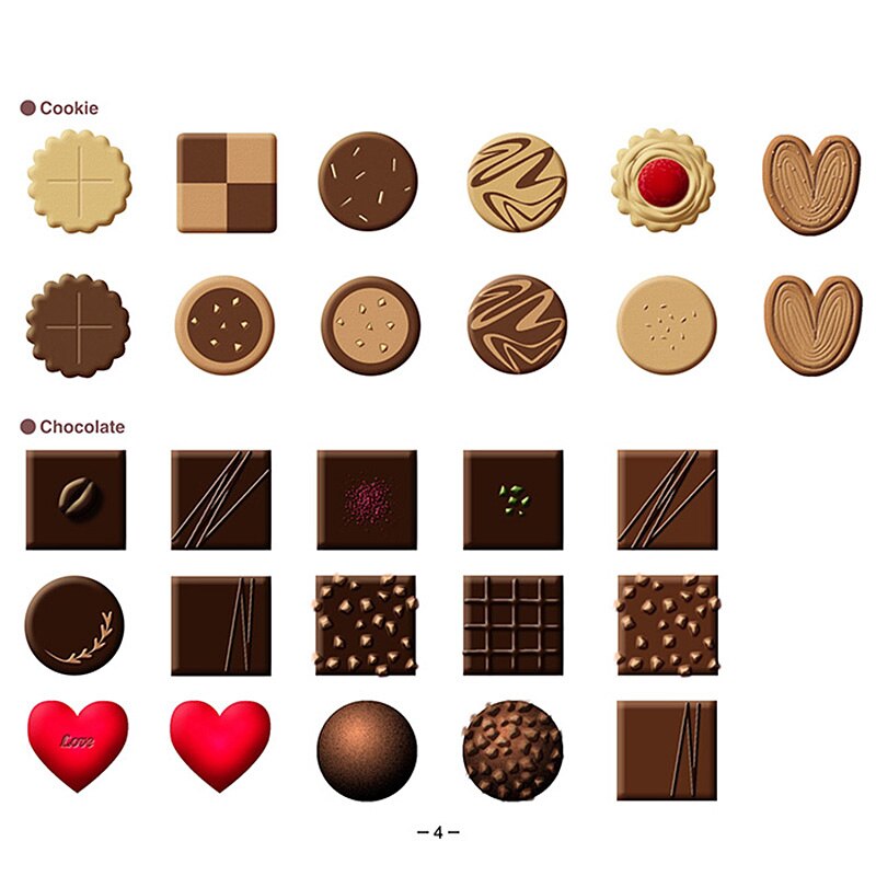 DIY Pop-up Card Chocolate-box,Handmade 3D Anniversary Greeting Card Paper Model,Postcard Invitation Papercraft,Craft ER-109