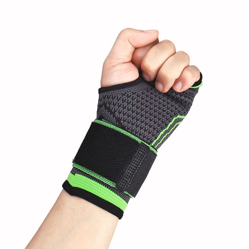 Muñequera deportiva Unisex para levantamiento de pesas, muñequera de nailon para gimnasio, soporte de muñeca para Fitness, culturismo, 2 uds.