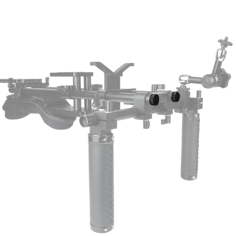 NICEYRIG 15mm Staaf Stopper 15mm Staaf Cap Schroef 15mm Staaf Stofdicht Rig Schouder Rig DSLR camera Rig Aluminium Schroef Pack van 4