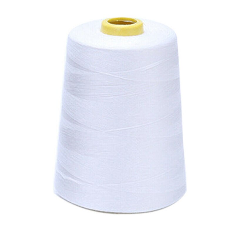 Polyester Cones Machine DIY Heavy Duty 8000 Yard Textile Home Industrial All Purpose Serger Sewing Thread Quilting Huge Spool U3