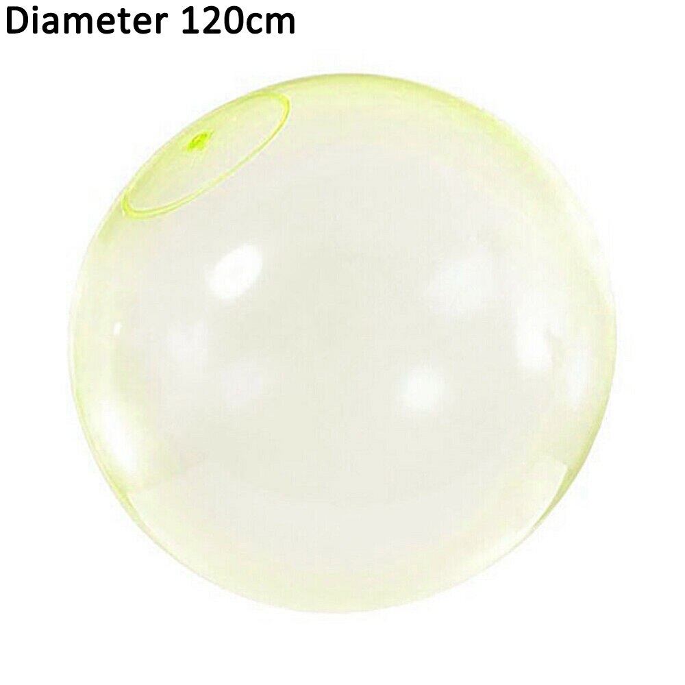 Durable Bubble Ball Inflatable Fun Ball Amazing Tear-Resistant Super Wubble Bubble Ball Inflatable Outdoor Balls In Stock: yellow120cm