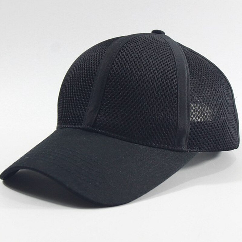 Grote Hoofd Man Diepte Grote Size Hoed Mannelijke Zomer Buiten Toevallige Zon Hoeden Mannen En Vrouwen Plus Size Mesh Baseball caps 55-59 Cm 60-66 Cm