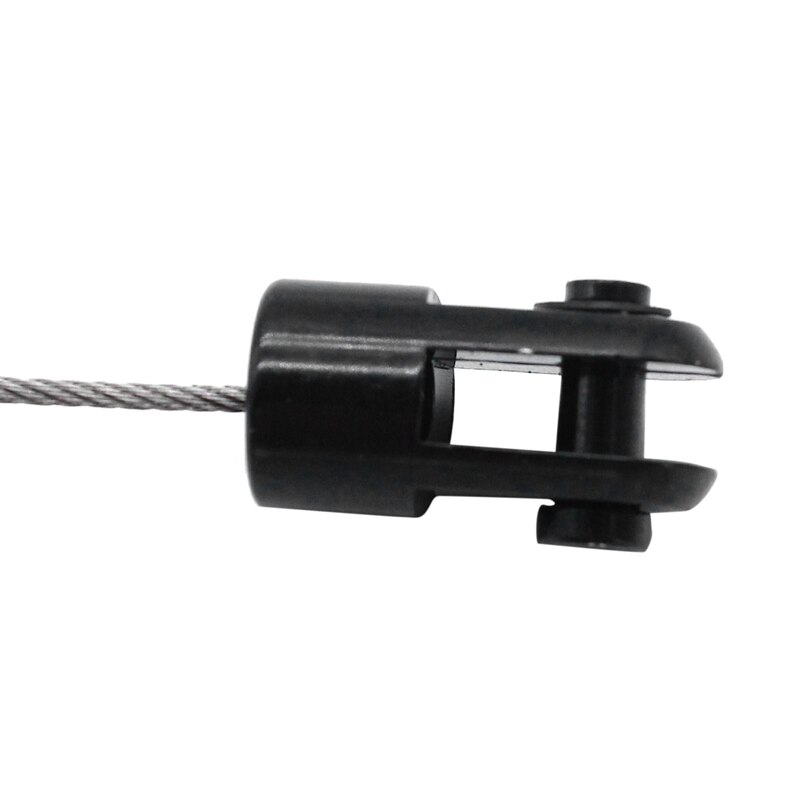 24 inch Throttle Cable Braided Stainless Steel Black Universal Accelerator for Mopar Ford GM Chevrolet