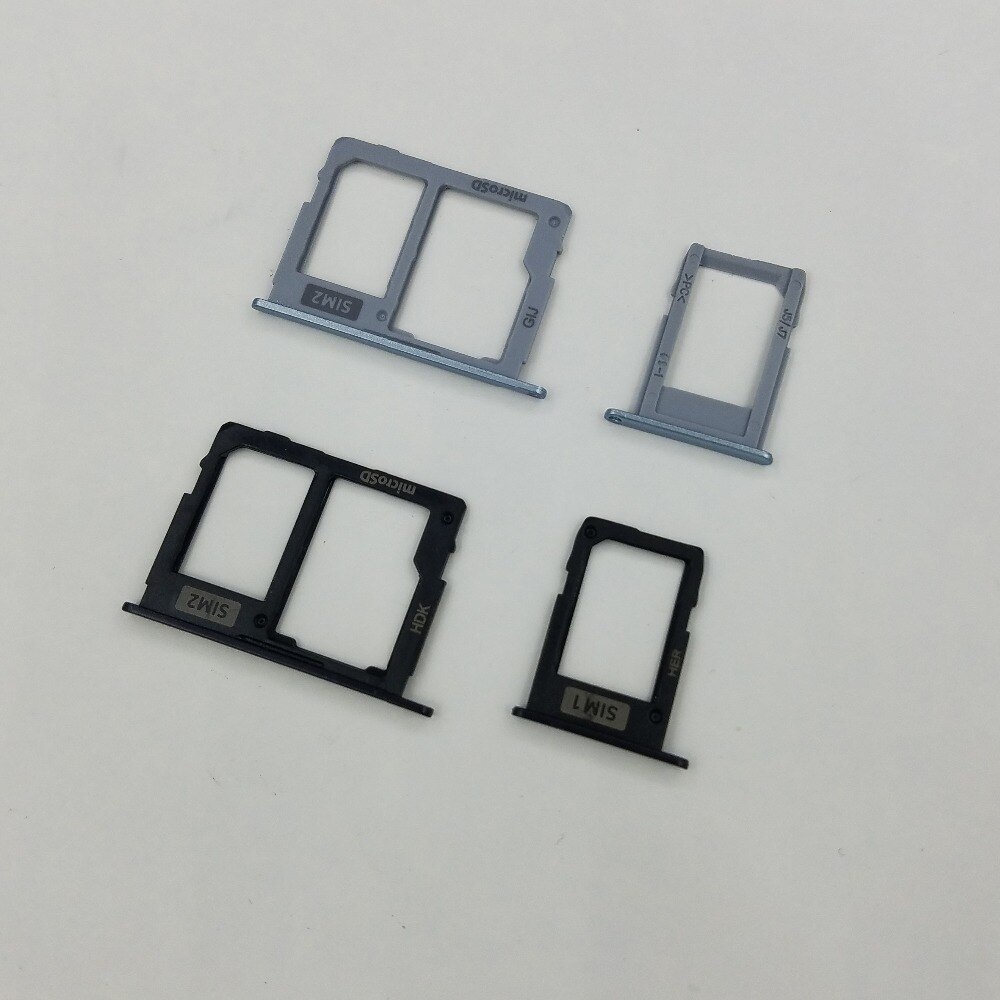 Voor Samsung Galaxy J5 J7 Pro J530 J730 J530F J730F Originele Telefoon Behuizing Sim Tray Adapter Micro Sd kaart Lade Houder