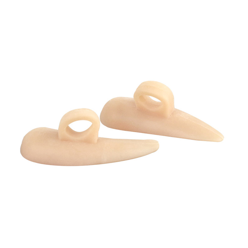 Pexmen 2/4 Stuks Gel Hamer Teen Straightener Corrector Teen Afscheiders Teen Rechttrekken Kussen Voor Mallet En Overlaping Tenen: Licht Groen