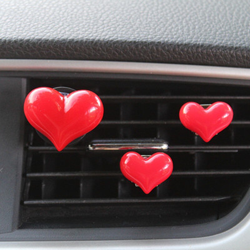 Creatieve Schattige Paar Ballon Auto Airconditioning Parfum Clip Aroma Auto Air Outlet Frisser Tyure Decoratie: Kastanjebruin