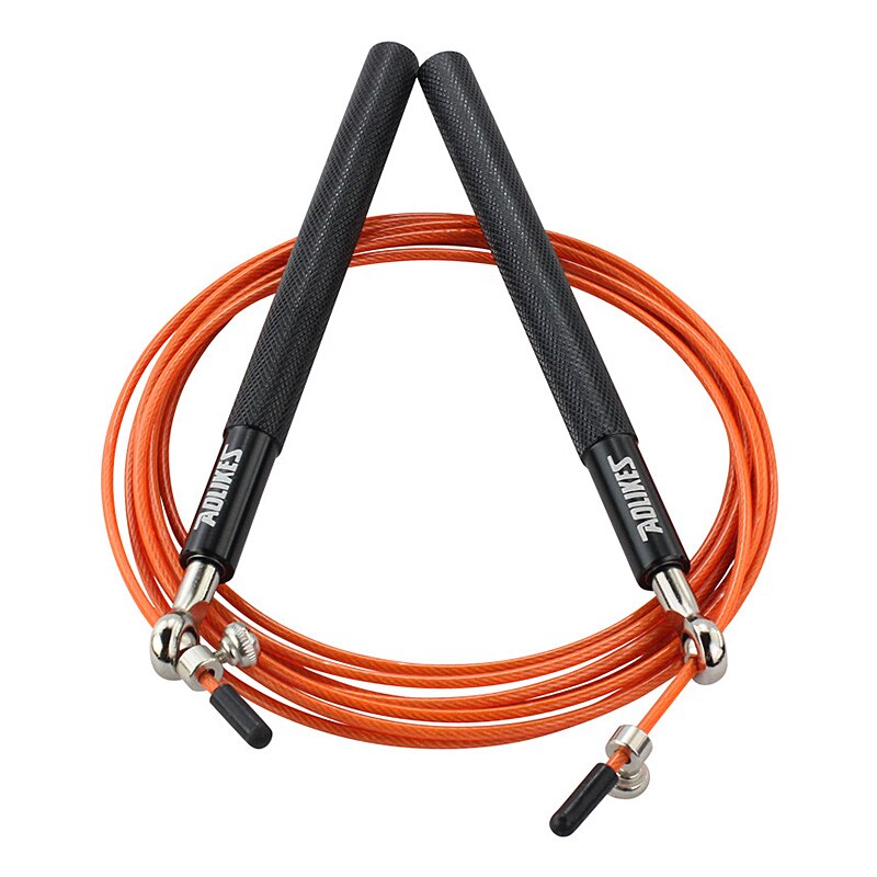 Crossfit Geschwindigkeit springen Seil Professionelle Springseil Für MMA Boxen Fitness Überspringen trainieren Ausbildung Mit Tragetasche Ersatz Kabel: Orange