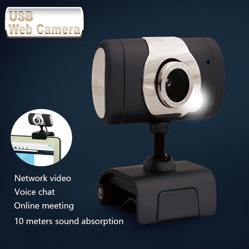 Web Camera For Computer, Webcam Full HD 1080P, USB Web Camera With Microphone, For Online Live Broadcast Conferencing Calling