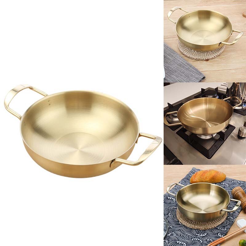 Mini Chef's Spanish Seafood Pot Stainless Steel Everyday Pan Cookware - Pot Cooking Accessories