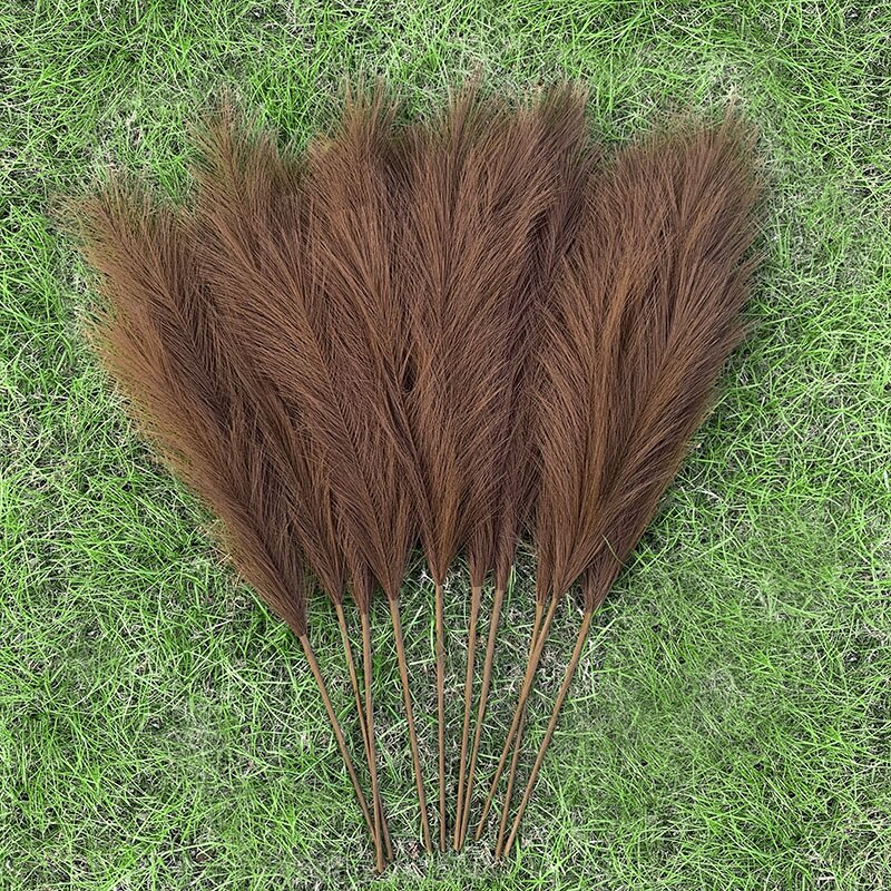 5pcs 70cm Artificial Plant Pampas Grass Polyester Silk Flowers Grass for Home Decor Wedding Decoration Table Centerpieces Plants: B05