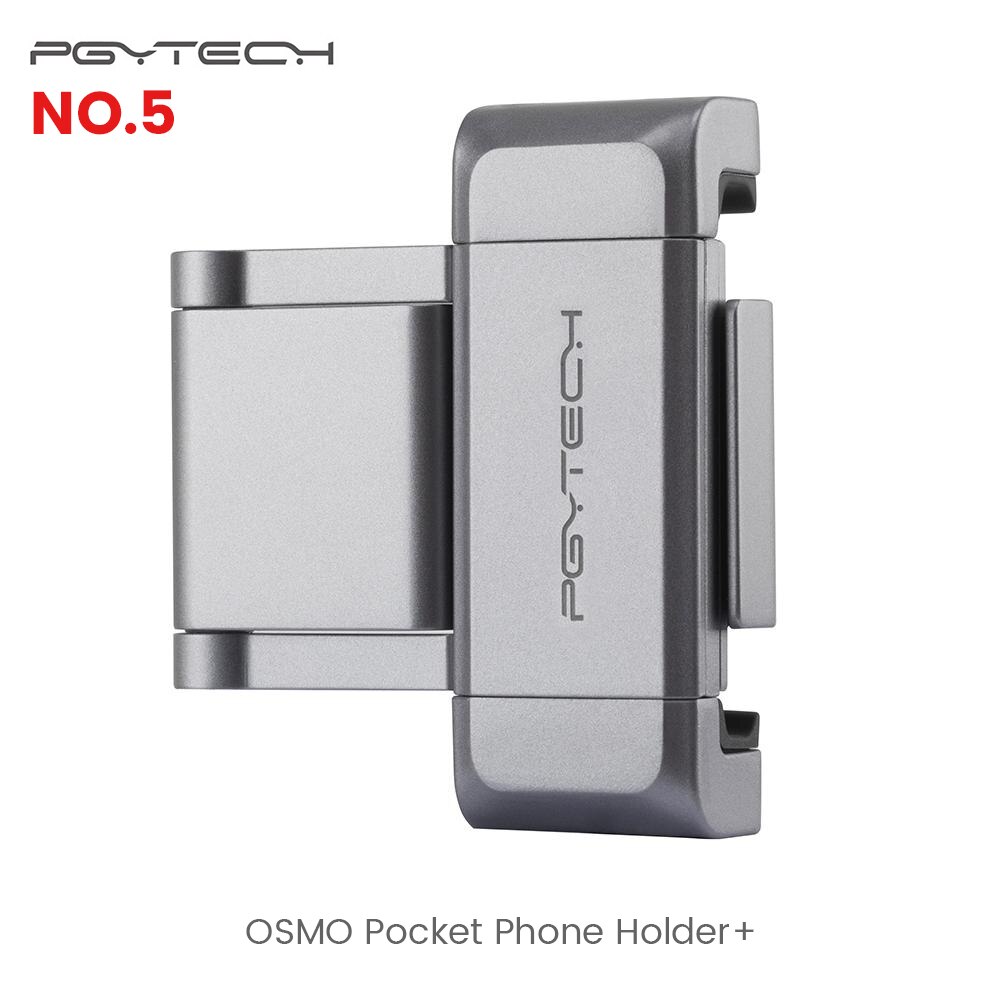 PGYTECH DJI POCKET 2 Adapter uchwyt na telefon plecak klip statyw do Selfie dla DJI Osmo kieszeń/kieszeń 2 akcesoria: Sliver